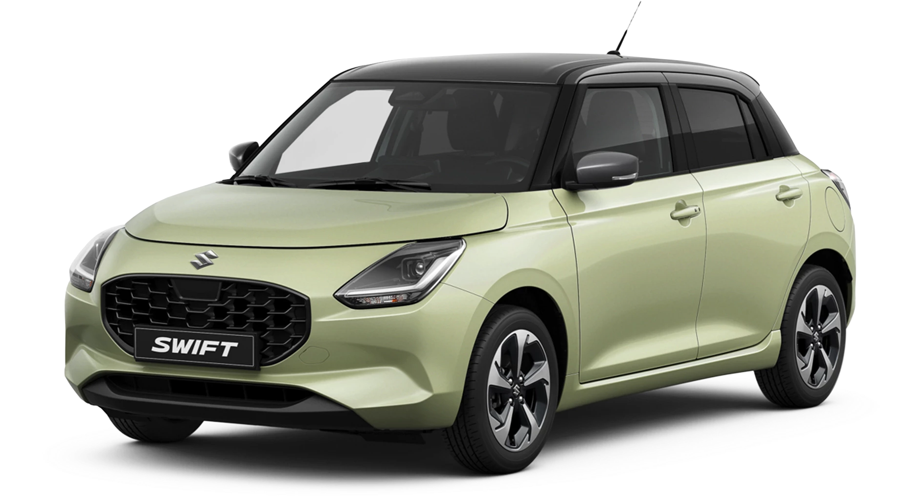 New Suzuki Swift - Cool Yellow and Mineral Grey